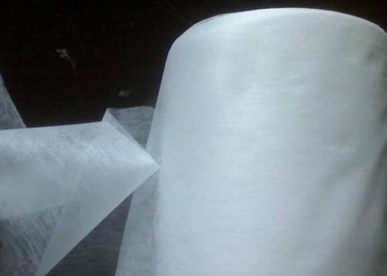 شراء 100٪ ES أقمشة غير منسوجة 15-20gsm نسيج أملس ماء لتنظيف أقنعة الغرفة online manufacture