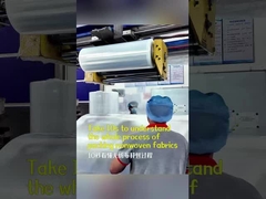 خذ 10s لفهم عملية تعبئة غير منسوجة