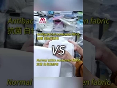 قماش غير منسوج مضاد للبكتيريا، تأثير مضاد للبكتيريا جيد