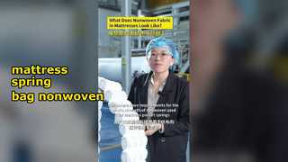 المراتب حقيبة الربيع تستخدم الشركة المصنعة للأقمشة غير المنسوجة