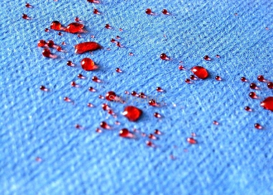 Non Woven SMS Fabric Effectively Prevent Alcohol Blood Penetration