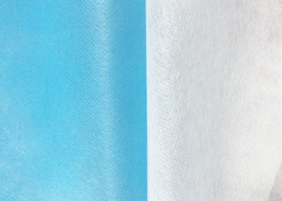 Medical Blue Coated Non Woven Fabric Waterproof Anti Stretching