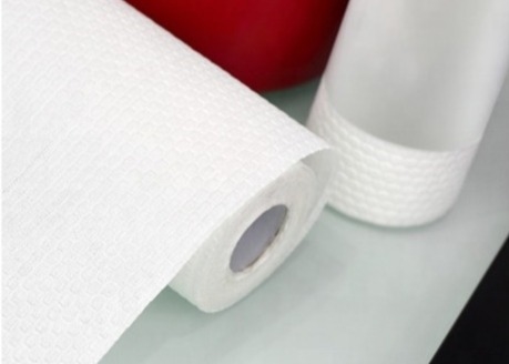 White Spunlace Nonwoven Fabric 70% Tencel / 30% Cupro Sample Available